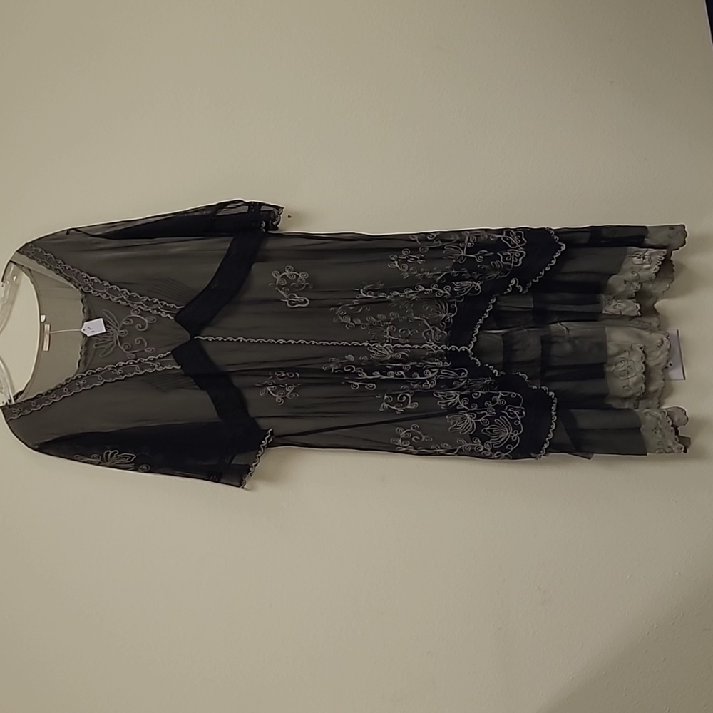 Nataya Titanic Tea Party Dress Black-Coco 3X